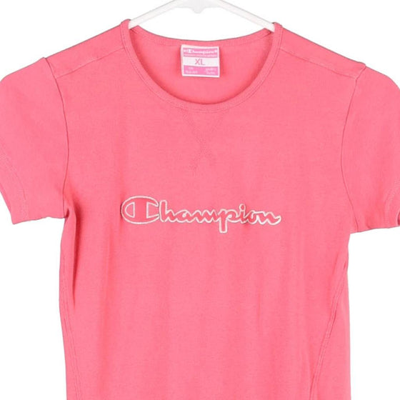 Vintage pink Age 13-14 Champion T-Shirt - girls x-large