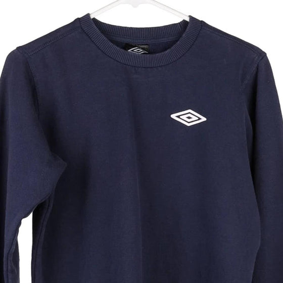 Vintage navy Age 13 Umbro Sweatshirt - boys x-large