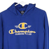 Vintage blue Age 13-14 Champion Hoodie - boys x-large