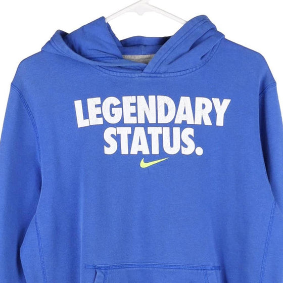 Vintage blue Age 16 Nike Hoodie - boys x-large