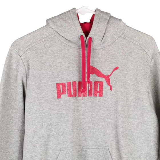 Vintage grey Age 14-16 Puma Hoodie - girls medium