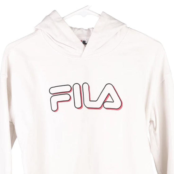 Vintage white Age 16 Fila Hoodie - girls large