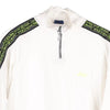 Vintage white Age 14 Asics 1/4 Zip - boys medium