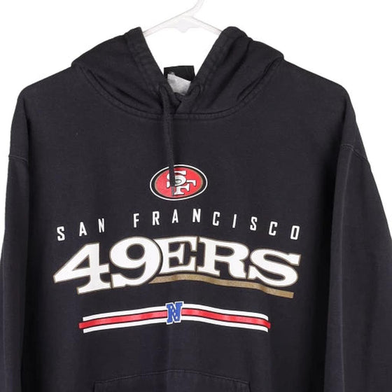 Vintage black 49ers Nfl Hoodie - mens large