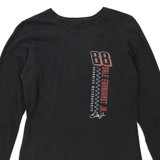 Vintage black Dale Earnhardt Jr. Nascar Long Sleeve T-Shirt - womens medium