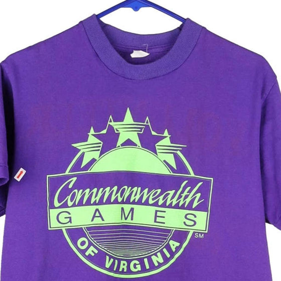 Vintage purple Virgina Commonwealth Games Unbranded T-Shirt - womens large