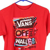 Vintage red Age 10-12 Vans T-Shirt - boys medium