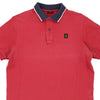 Vintage red Refrigiwear Polo Shirt - mens large