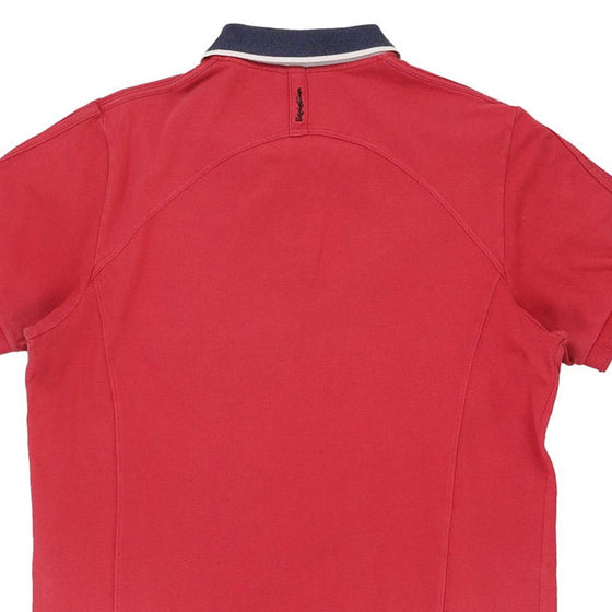 Vintage red Refrigiwear Polo Shirt - mens large