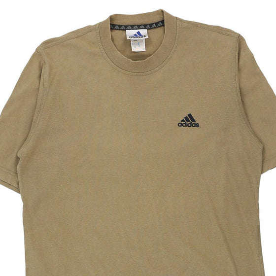 Vintage khaki Adidas T-Shirt - mens small