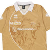 Pre-Loved yellow Viazzo Errea Football Shirt - mens large