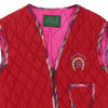 Vintage red 1980s Best Company Gilet - womens large