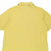 Vintage yellow Lacoste Polo Shirt - mens x-large