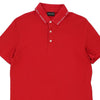 Vintage red Emporio Armani Polo Shirt - mens large