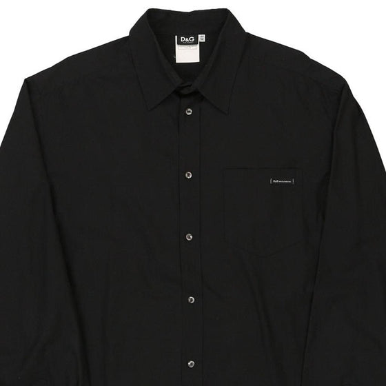 Vintage black Dolce & Gabbana Shirt - mens xx-large