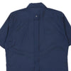 Vintage navy Fendi Short Sleeve Shirt - mens x-large