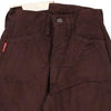 Vintage burgundy Shining Trousers - womens 26" waist