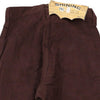 Vintage burgundy Shining Trousers - womens 26" waist