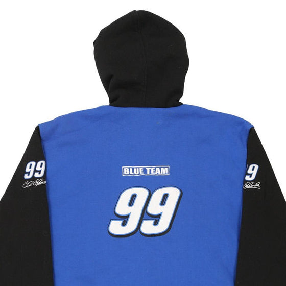 Vintage blue Carl Edwards 99 Chase Authentics Hoodie - mens x-large