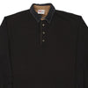 Vintage black Chase Authentics Long Sleeve Polo Shirt - mens x-large