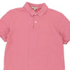 Vintage pink Burberry Brit Polo Shirt - mens medium