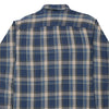 Vintage navy Timberland Flannel Shirt - mens x-large