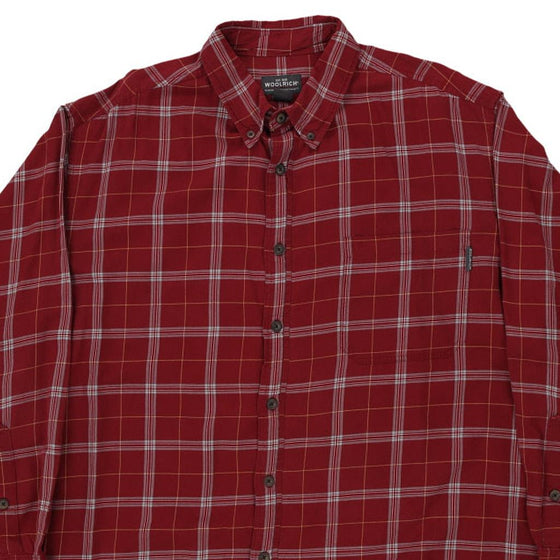 Vintage red Woolrich Flannel Shirt - mens xx-large