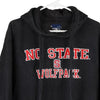 Vintage black NC State Wolfpack Old Varsity Brand Hoodie - mens medium