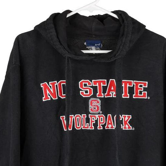 Vintage black NC State Wolfpack Old Varsity Brand Hoodie - mens medium