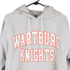 Vintage grey Wartburg Knights Champion Hoodie - mens medium