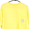 Vintage yellow Bootleg North Sails T-Shirt - mens x-large