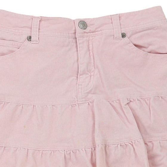 Vintage pink Age 12 Justice Skirt - girls 26" waist