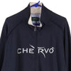 Vintagenavy Chevro Zip Up - mens xx-large