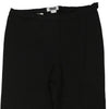 Perte by Krizia Trousers - 32W UK 12 Black Viscose Blend