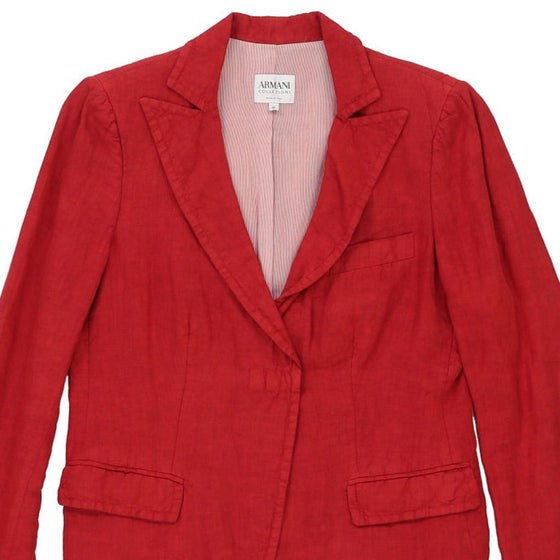 Collezioni Armani Blazer - Medium Red Linen