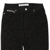 Krizia Embroidered Jeans - 29W UK 8 Black Cotton