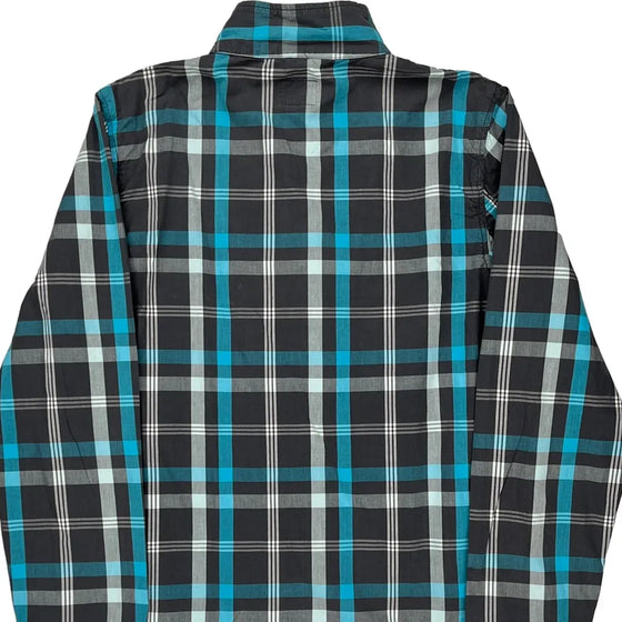 Stussy Checked Jacket - Medium Black Cotton