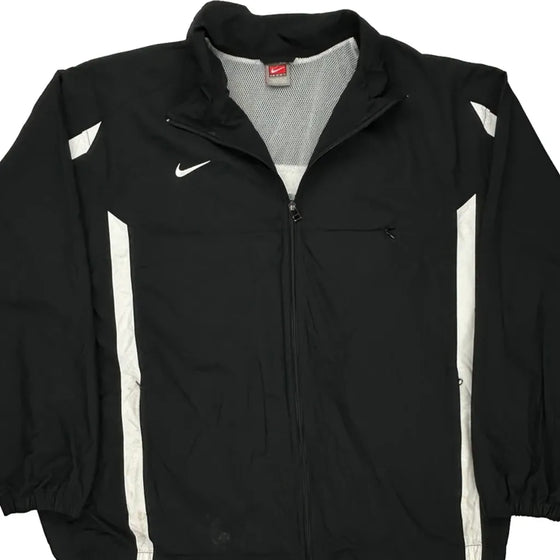 Nike Track Jacket - XL Black Polyester