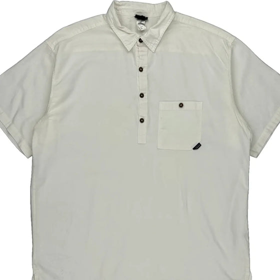 Patagonia Shirt - XL White Cotton