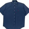 Ralph Lauren Shirt - Medium Blue Cotton