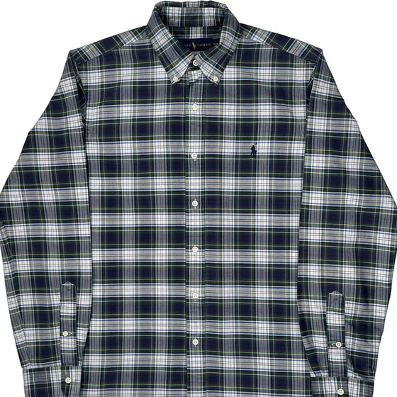 Ralph Lauren Checked Shirt - Medium Blue Cotton