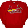 Cardinals Majestic Graphic Sweatshirt - XL Red Cotton Blend