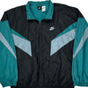 Nike Jacket - XL Black Nylon