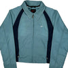 Nike Track Jacket - Small Blue Polyester