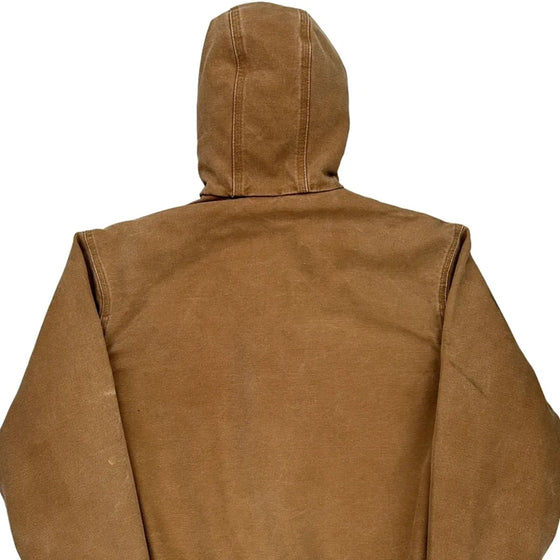 Carhartt Oversized Hoodie - Large Brown Cotton