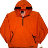 3 Stripes Adidas Jacket - Medium Orange Polyamide