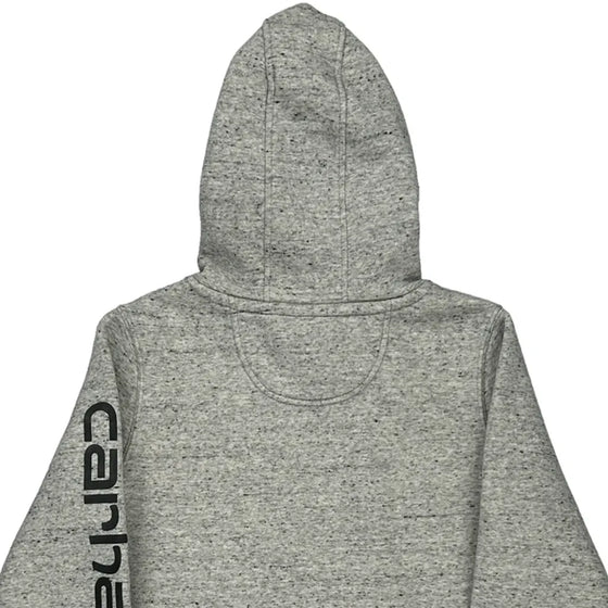 Carhartt Hoodie - XS Grey Cotton Blend