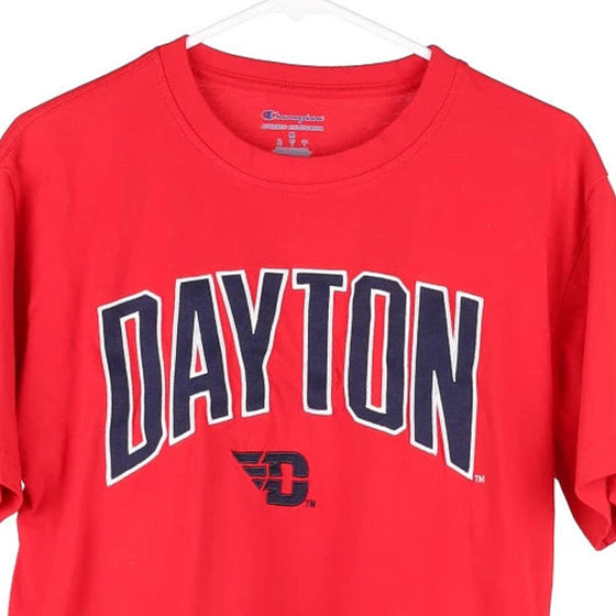 Vintage red Dayton Champion T-Shirt - mens medium