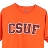 Vintage orange CSUF Champion T-Shirt - mens medium