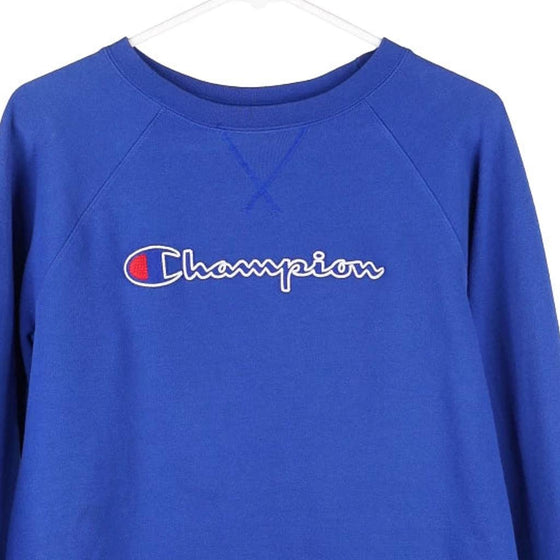 Vintage blue Champion Sweatshirt - womens medium